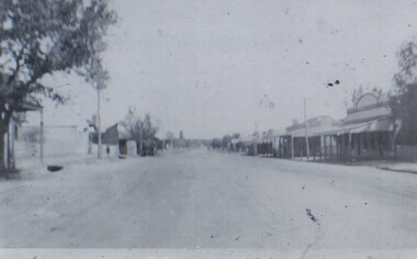 Photograph - Edith Perry Collection: High Street Kangaroo Flat