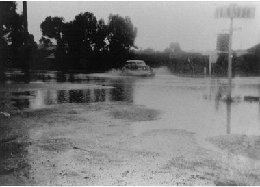 Photograph - Black and white photos high Street Kangaroo Flat