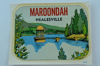 Maroondah, Healesville Souvenir Car Sticker