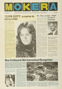Staff Newsletter, Miss MMBW, Terri Cott, 1977