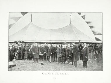 Photograph - Turning Of The First Sod, 1908