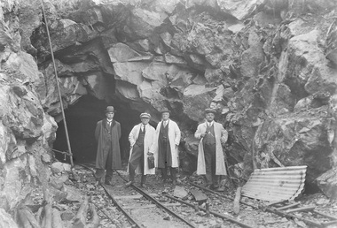Photograph - Tunnel at the O'Shannasy Dam, 9th April 1921