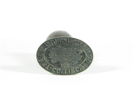 A historic stamp. 