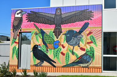 Artwork, other - Mural, Rebecca Atkinson, Queep Queep, 2023