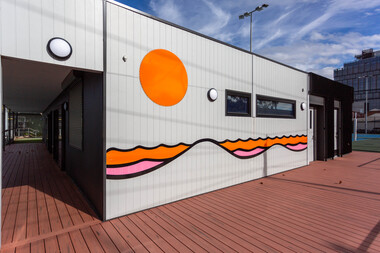 Artwork, other - Mural/Installation, Martine Corompt, Momentum, 2023