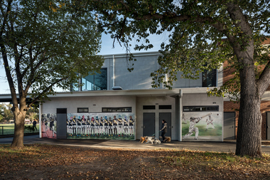 Artwork, other - Mural, Fiona McMonagle, The Park, 2022