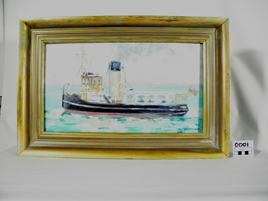 Framed Painting, S. T. Wattle, 1998