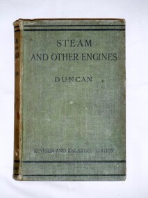 Book, J. Duncan, Steam and Other Engines, 1932