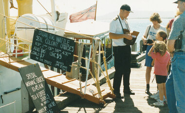 Photograph, Steam Tug Wattle at Rye Pier, c. 01/2000
