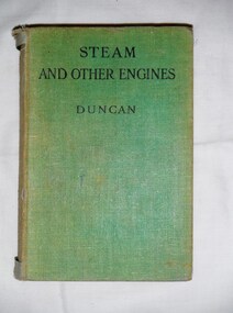 Book, J. Duncan, Steam and Other Engines, 1947
