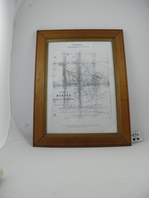 Map, Map of Township - Echuca