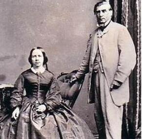 Photograph, Henry Hopwood & wife Charlotte (Walters)