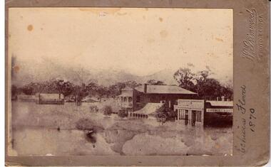 Photograph, 1870 Flood High St Echuca