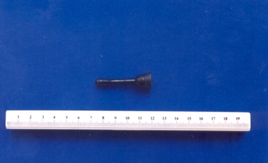 Irrigator nozzle associated with midwife Mary Howlett, c. 1866 - 1920, c1880s