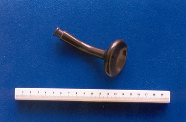Barnes stem pessary associated with Dr Frank Forster, c. 1870 to 1930