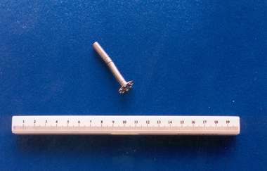 Duke's stem pessary associated with Dr Frank Forster