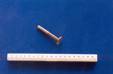 Duke's stem pessary associated with Dr Frank Forster