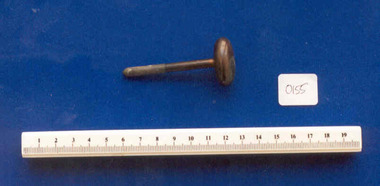 Simpson's galvanic pessary associated with Dr Frank Forster, c. 1880 to 1920