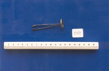 Wishbone pessary associated with Dr Frank Forster