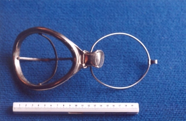 Chadborn modification Schimmelbusch ether inhaler used by Dr Mitchell Henry O'Sullivan