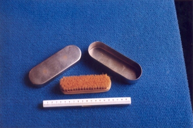 Tool - Surgical scrub brush used by Dr Mitchell Henry O'Sullivan