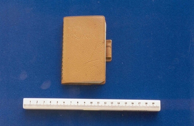 Diary used by Professor F J Browne, 1958, W.C. Penfold & Co P/L, 1957