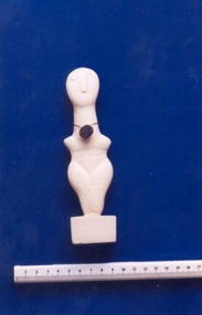Louros type figurine collected by Dr Frank Forster, c. 1978