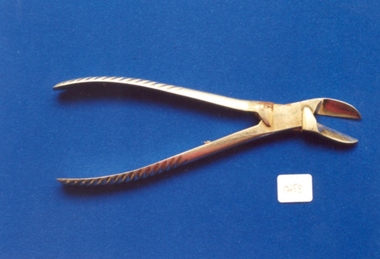 Ferguson's bone cutter used by Dr Lorna Lloyd-Green