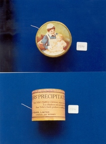 Tin of talcum powder, 'Pears' Precipitated Fuller's Earth', A & F Pears Ltd, c1900-1920s