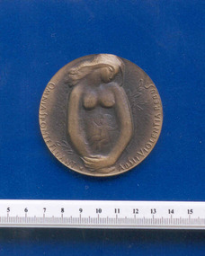 Commemorative Alfred Kotasek medal associated with Frank Forster, 1974, 1974 (approximate)