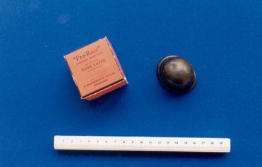 "Pro-Race" contraceptive cervical cap associated with Dr Geoff Bishop, A. Saunders & Co P/L, Melbourne