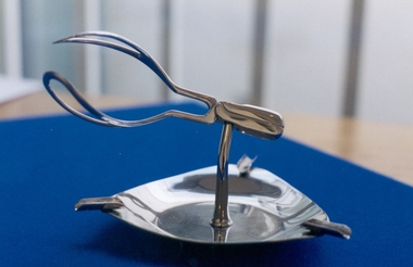 Commemorative ashtray presented to Dr Frank Forster, c. 1965, Rocket & Co, London