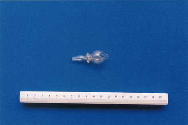 Intravenous drip regulator associated with midwife Mary Howlett, c. 1866 - 1920