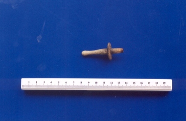 Bone irrigation nozzle associated with midwife Mary Howlett, c. 1866 - 1920