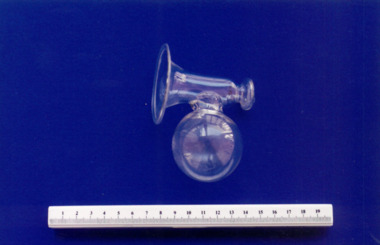 Breast pump associated with midwife Mary Howlett, c. 1866 - 1920
