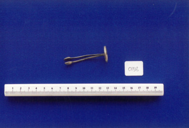 Wishbone pessary associated with Dr Frank Forster