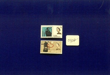 Ephemera - Commemorative stamps issued in the United Kingdom for the centenary of antiseptic surgery, 1961