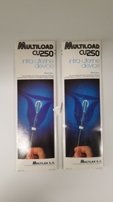 Equipment - Multiload CU250 IUDs associated with Dr Lachlan Hardy-Wilson, Multilan S.A, 1984