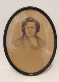 Framed portrait of Sir James Young Simpson