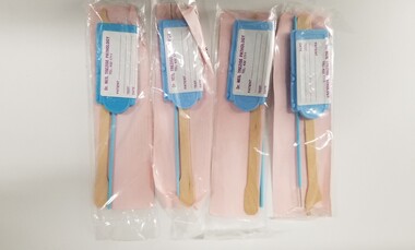 Equipment - Pathology packs for cervical cytology associated with Dr Lachlan Hardy-Wilson, Multilan S.A, 1984