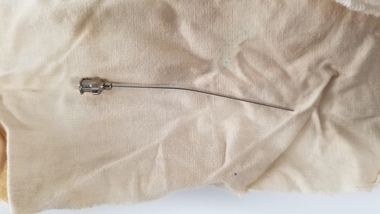 Equipment - 3" needle attachment associated with Dr Lachlan Hardy-Wilson