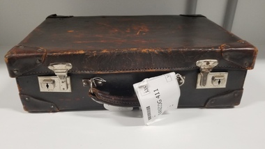 Equipment - Leather case used by Dr Paul Mitchell