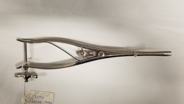 Tool - Sims-type three-bladed uterine dilator used by Dr Fritz Duras