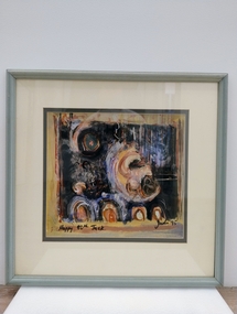 Painting - Mixed media, Peter Jacobs (b. 1949), Happy 80th Jack, 1995