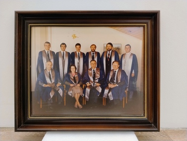 Photograph - Framed photograph of RNZCOG Council in Napier