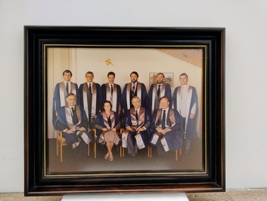 Photograph - Framed photograph of RNZCOG Council in Napier