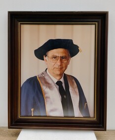 Photograph - Framed photograph of Dr Graeme Ross Duncan, RNZCOG President, James White and Associates Ltd, c. 1985-1987