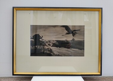 Print - Lithograph, William Balfour Ker (1877-1918), A Hurry Call, The Doctor v The Stork, 1905