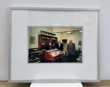Photograph - Photograph of Dr Frank Forster and Dr Cyrus Jones, RANZCOG Museum