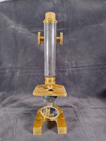 Instrument - Beck microscope used by Henry Morton Marshall and Peter Renou, R & J Beck, c.1875-1880